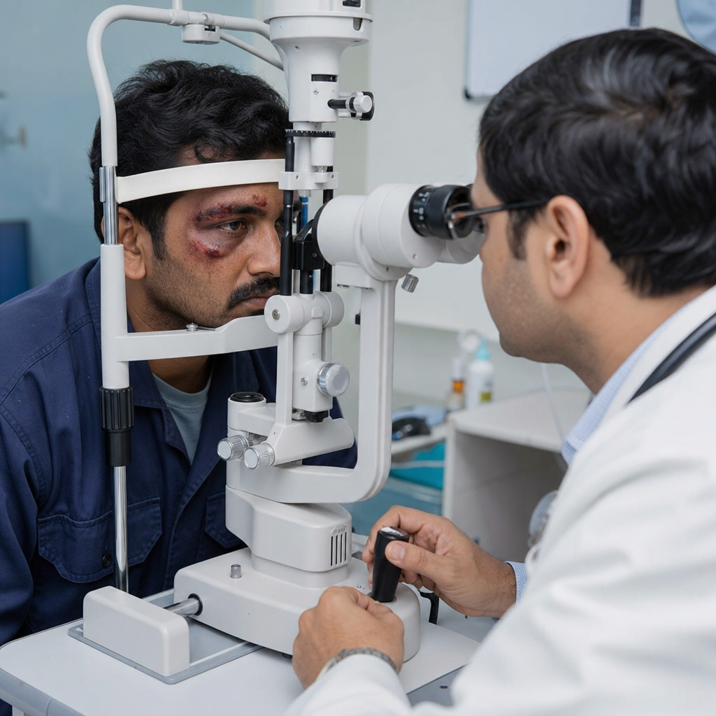 Eye injury